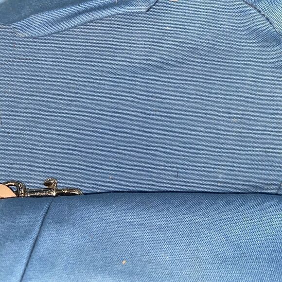 2 Pc VINTAGE DOONEY & BOURKE MONOGRAMMED SHOULDER BAG. Rainbow Zipper Coin Key - Picture 6 of 13